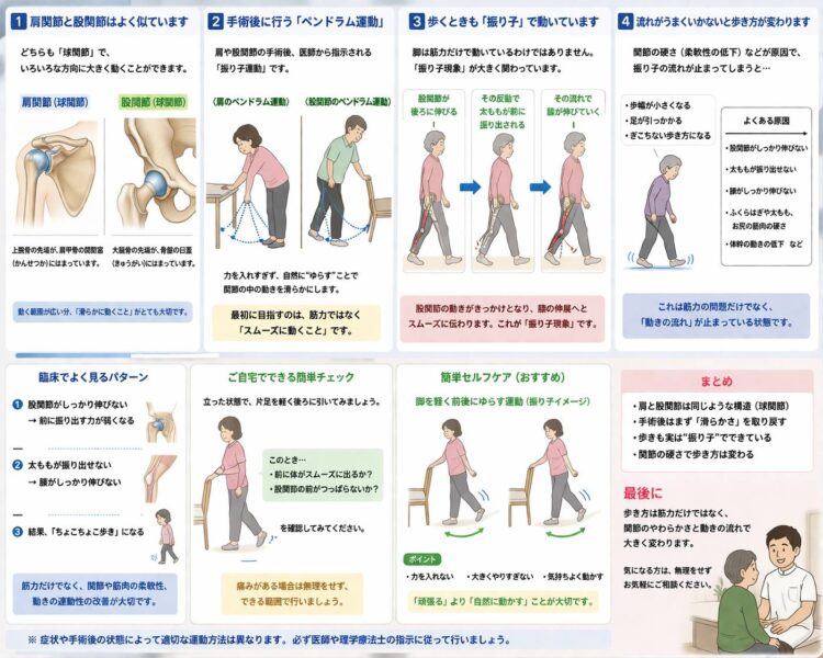 🚶♂️関節は“振り子”で動いている?のアイキャッチ画像